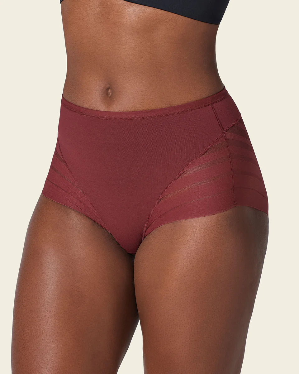 Stripe Undetectable Lace Classic Shaper Panty