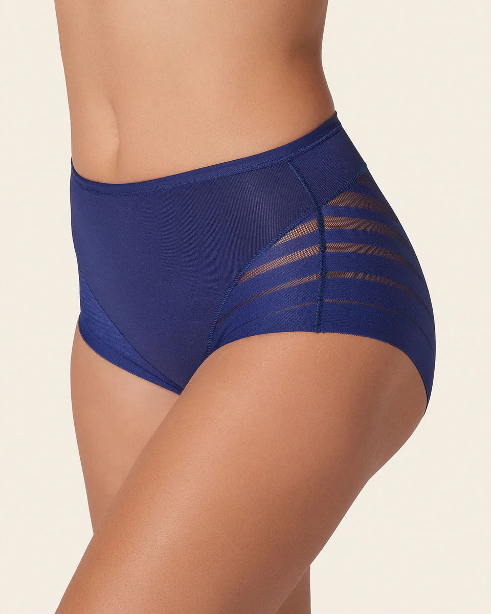 Stripe Undetectable Lace Classic Shaper Panty