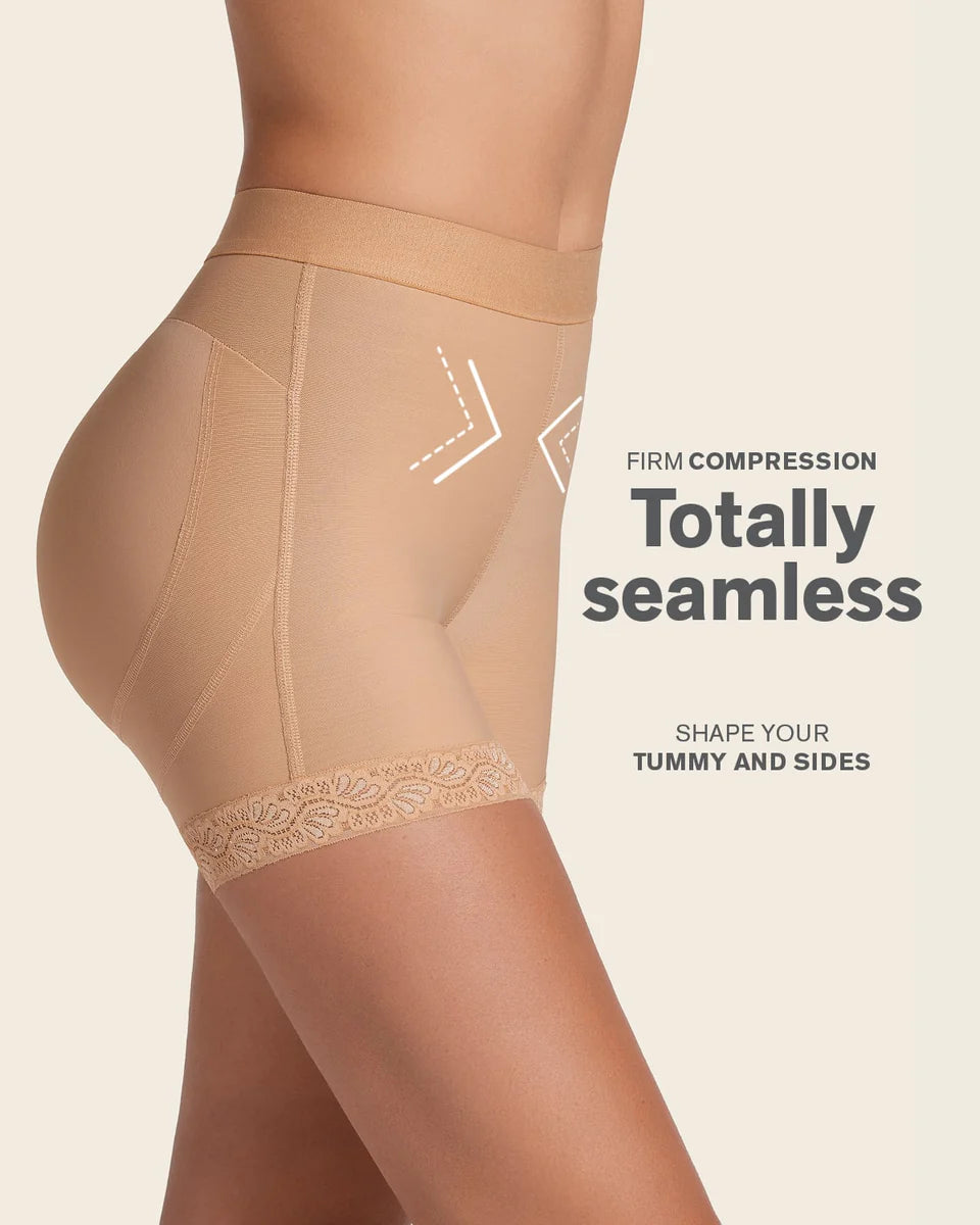 Lift Sculpt Mid-Rise Sculpting Butt Lifter Shaper Short