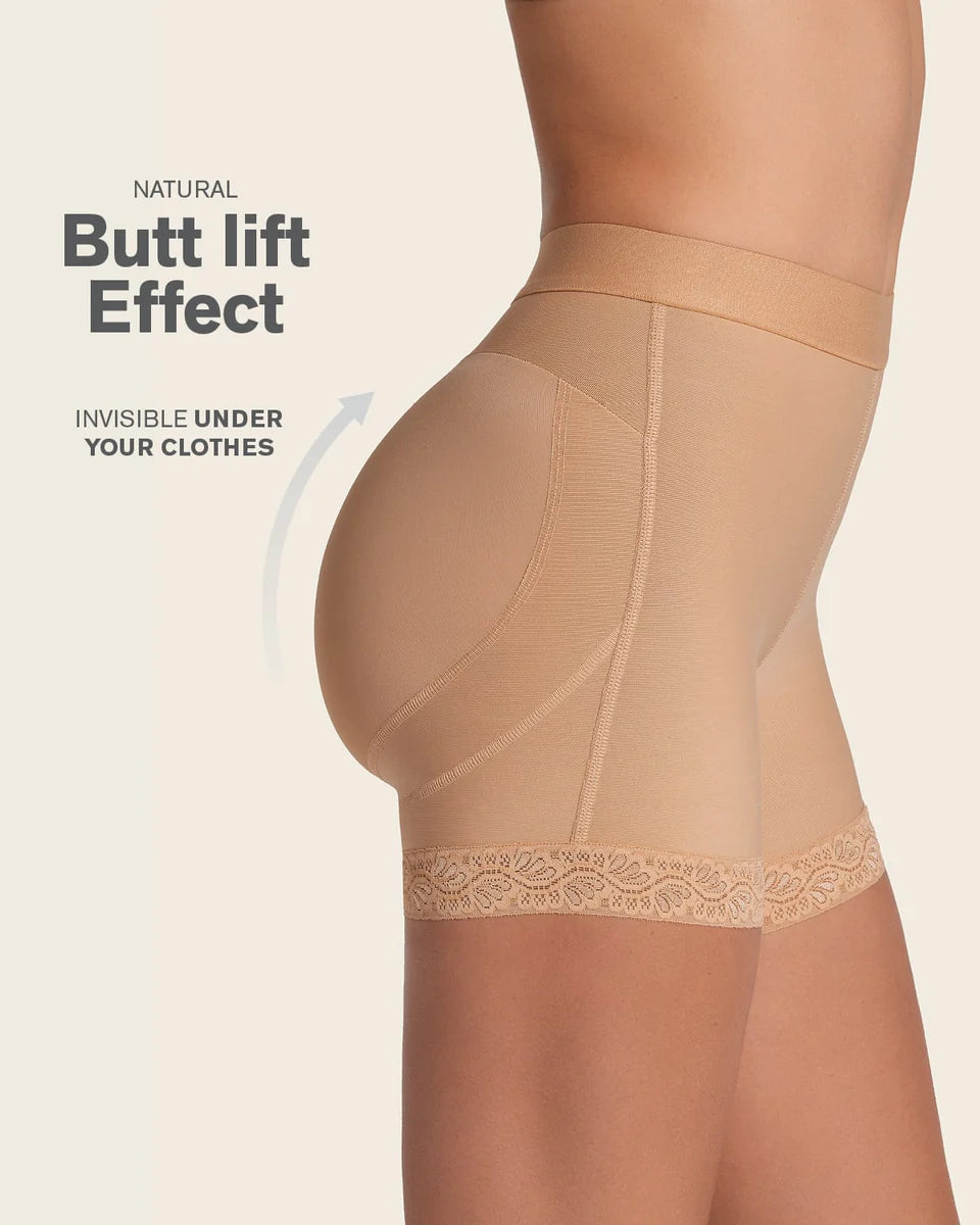 Lift Sculpt Mid-Rise Sculpting Butt Lifter Shaper Short