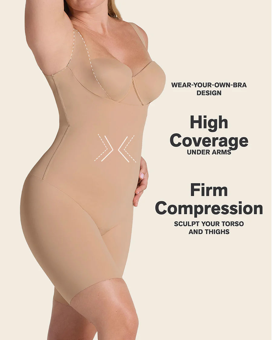 TotalSculpt Undetectable Step-in Mid-Thigh Body Shaper