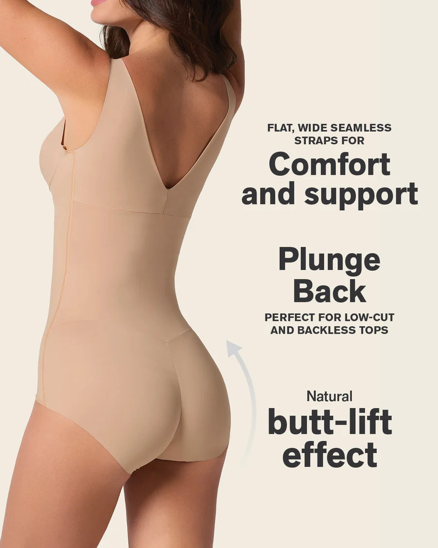 CoreSculpt Plunge Back Classic Sculpting Body Shaper