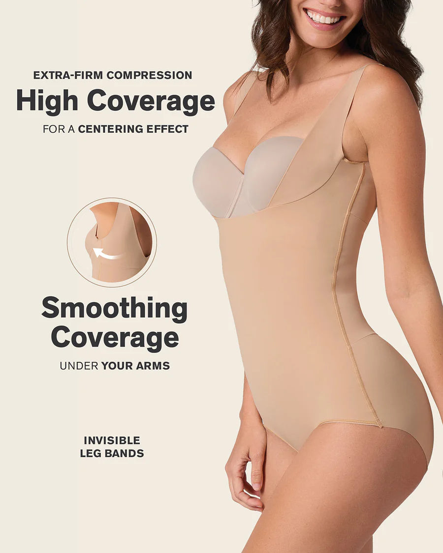 CoreSculpt Plunge Back Classic Sculpting Body Shaper