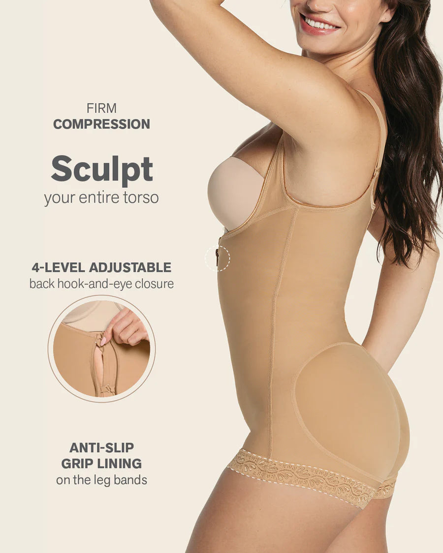 TopSculpt Boyshort Bottom Body Shaper with Firm Compression