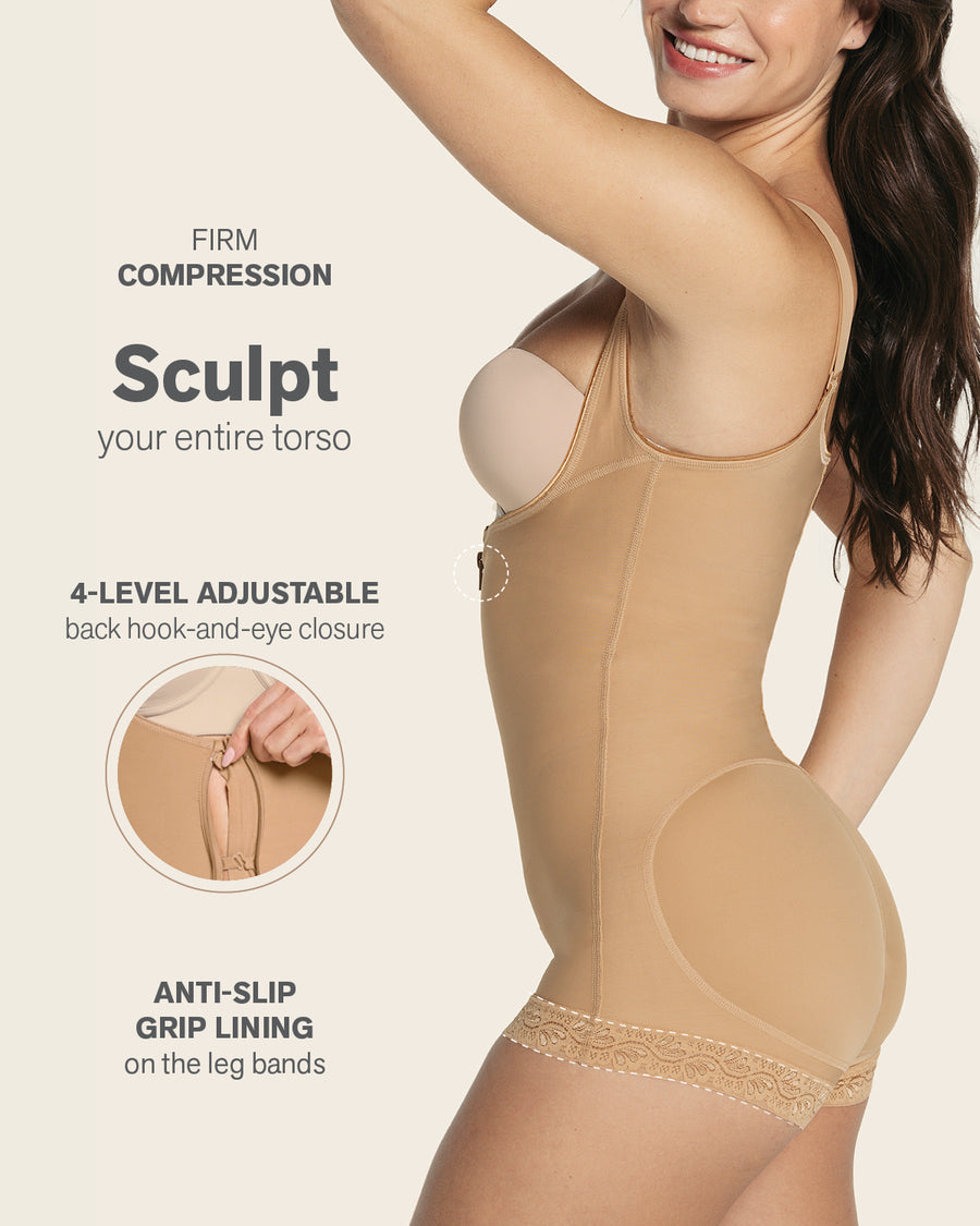 TopSculpt Boyshort Bottom Body Shaper with Firm Compression