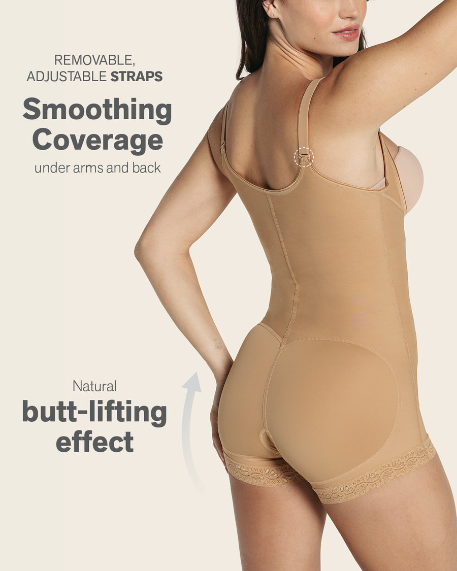 TopSculpt Boyshort Bottom Body Shaper with Firm Compression