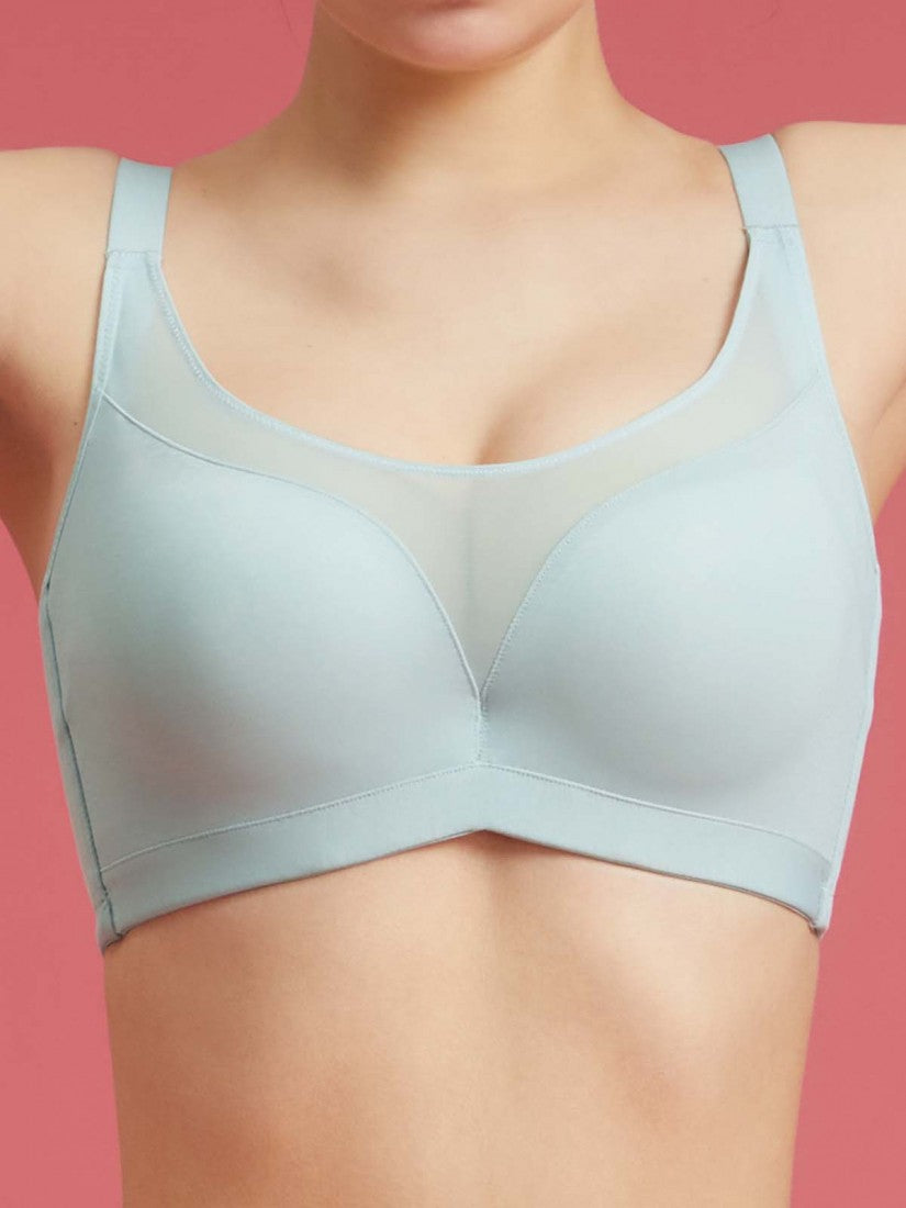 NiTi Shape-Memory Wire Moulded Full Cup Bra (Cup D-E)