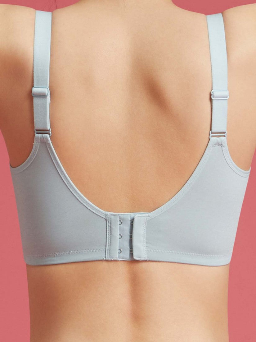 NiTi Shape-Memory Wire Moulded Full Cup Bra (Cup D-E)