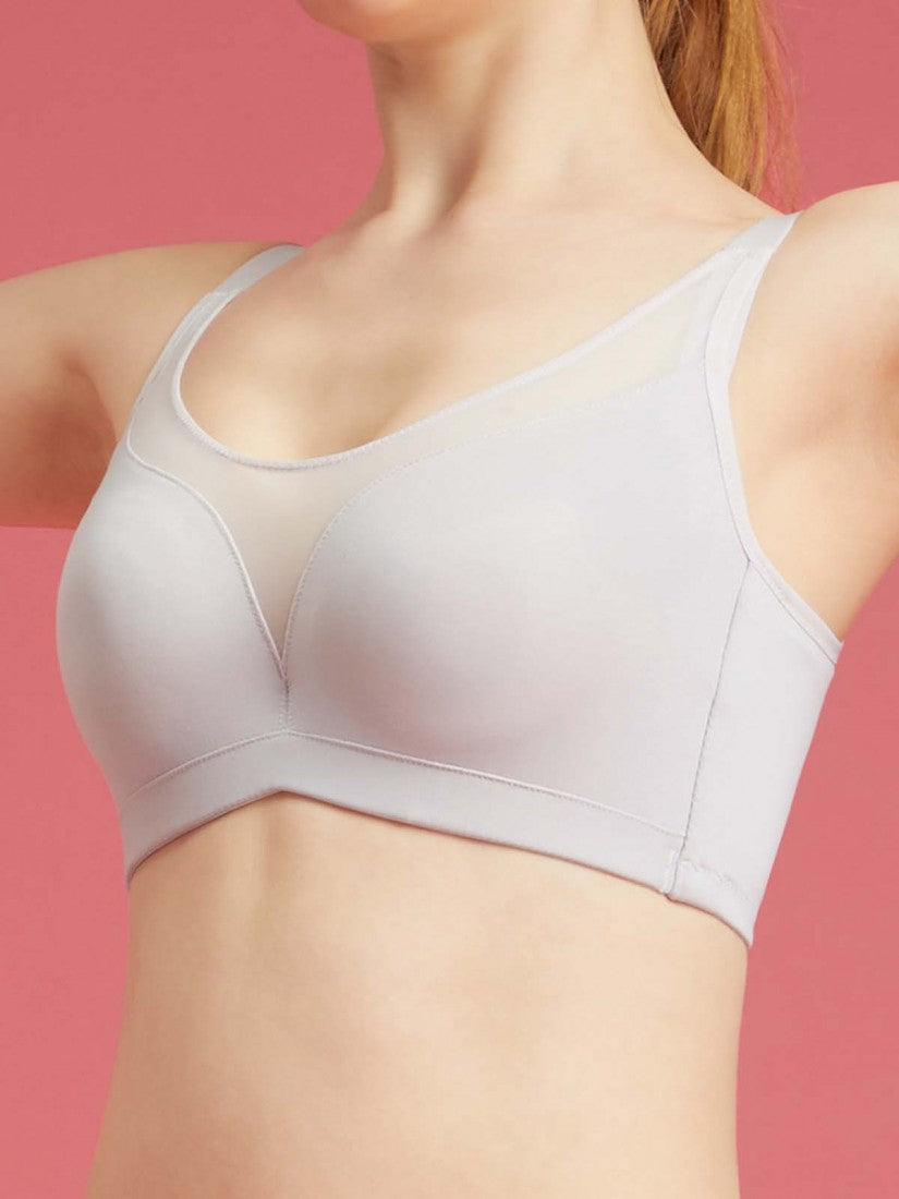 NiTi Shape-Memory Wire Moulded Full Cup Bra (Cup D-E)