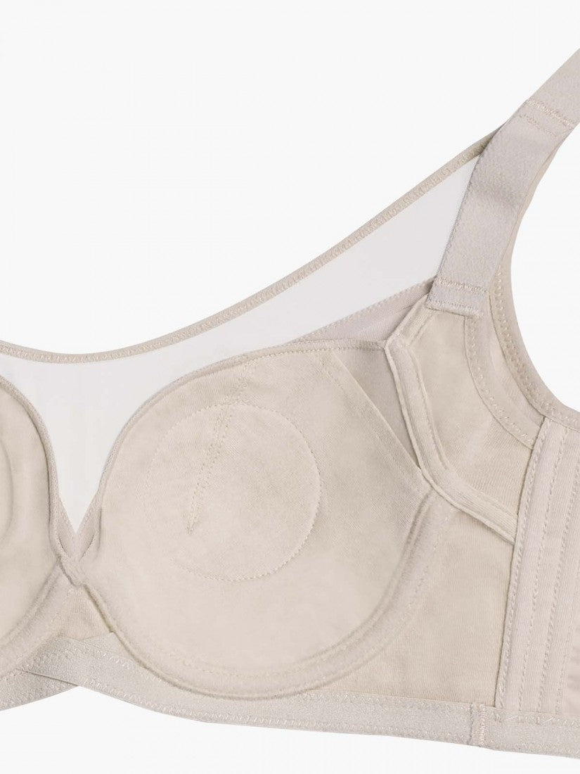NiTi Shape-Memory Wire Moulded Full Cup Bra (Cup D-E)