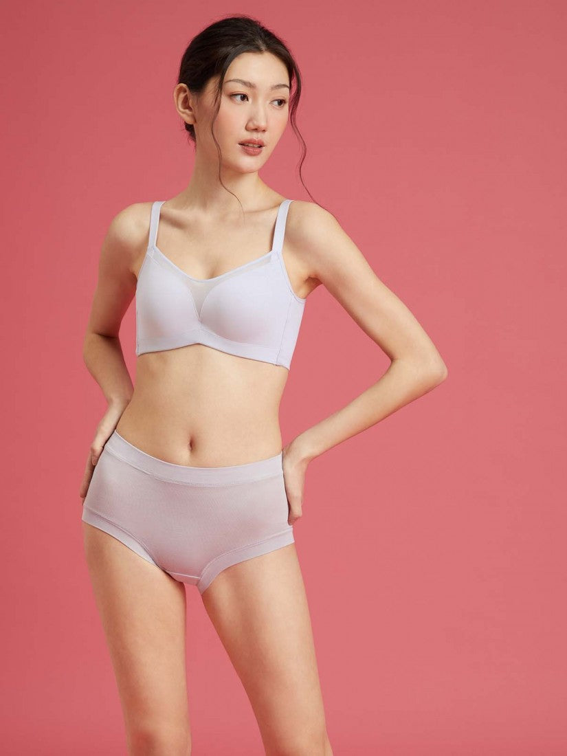 NiTi Shape-Memory Wire Moulded Full Cup Bra (Cup A-B)