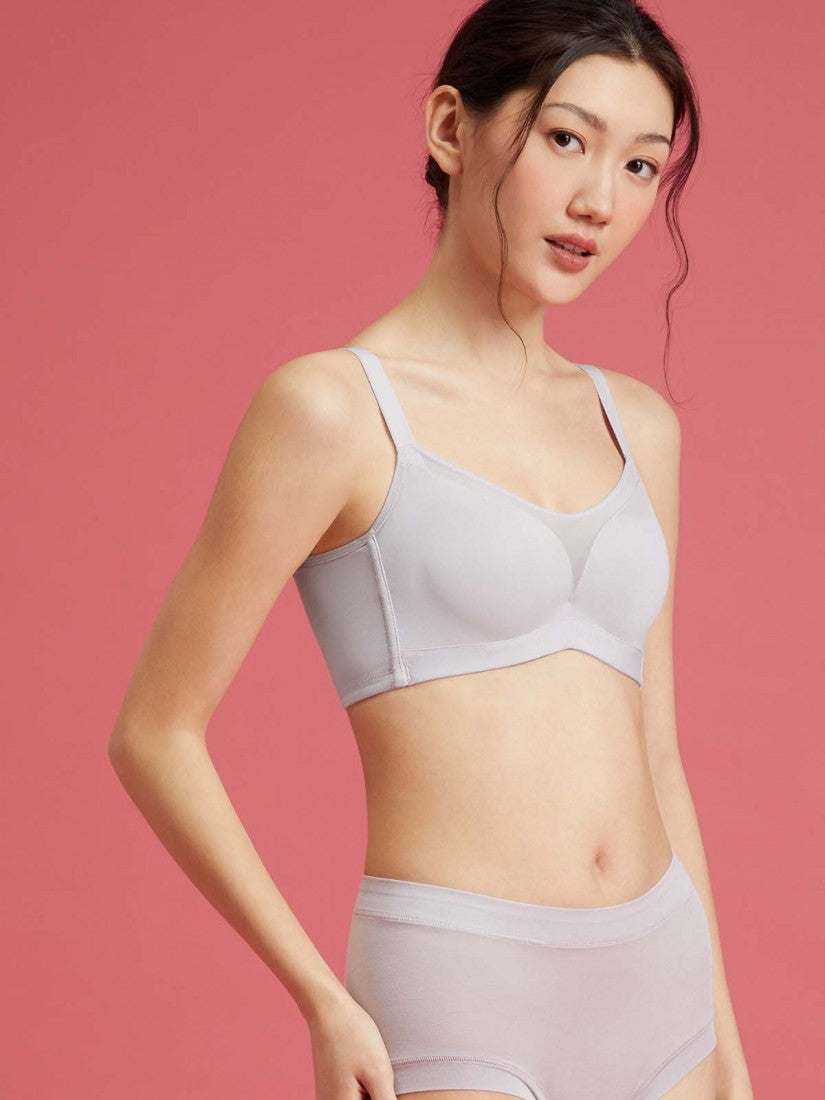 NiTi Shape-Memory Wire Moulded Full Cup Bra (Cup A-B)