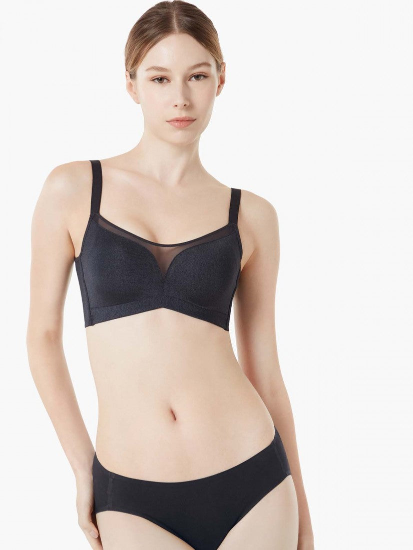 NiTi Shape-Memory Wire Moulded Full Cup Bra (Cup A-B)