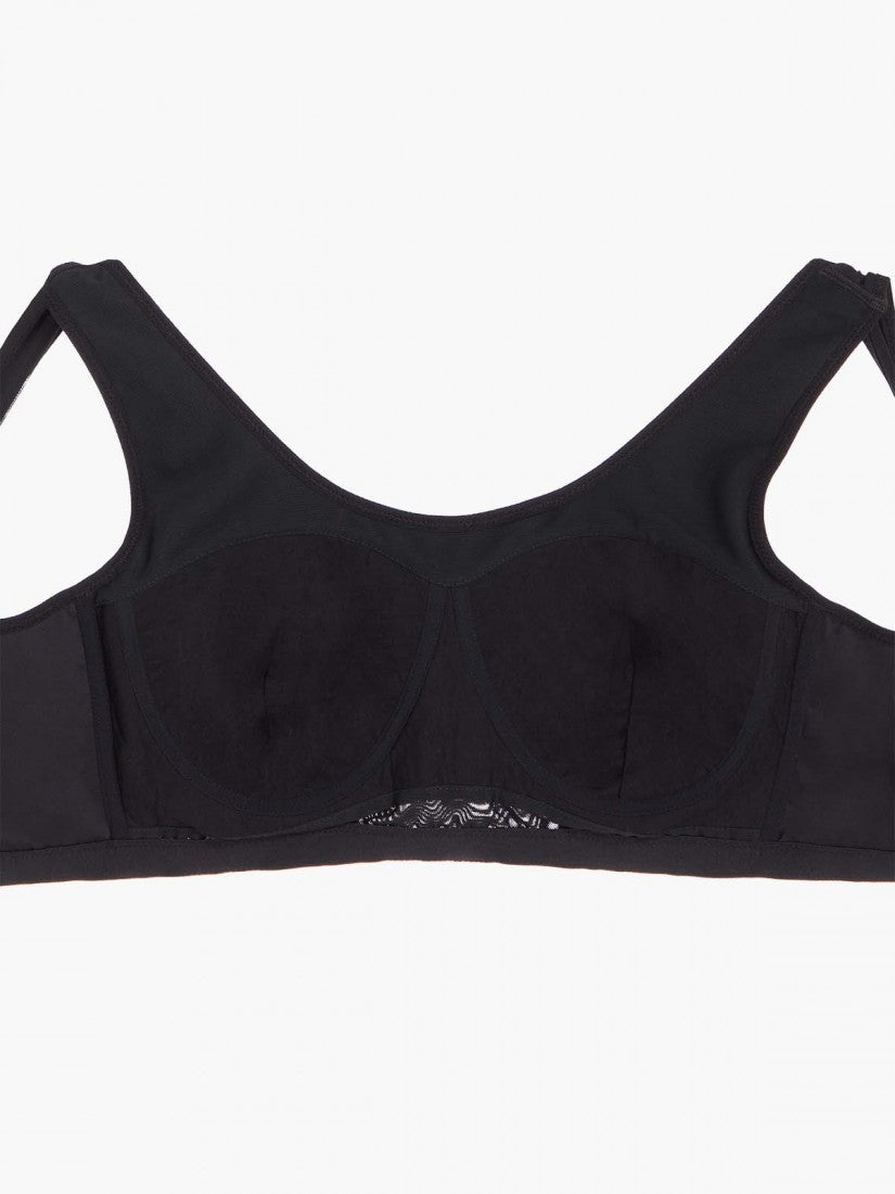 Wireless Full Cup Moulded Sports Bralette (Cup C-D)