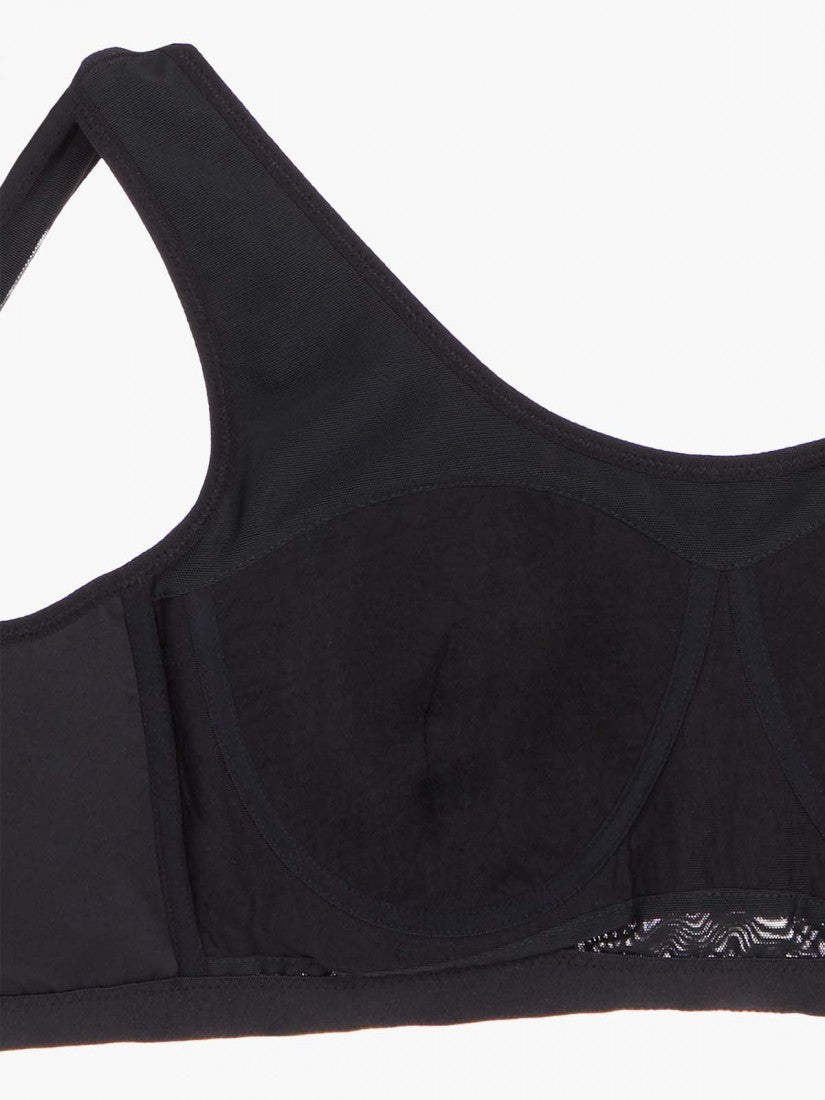 Wireless Full Cup Moulded Sports Bralette (Cup C-D)