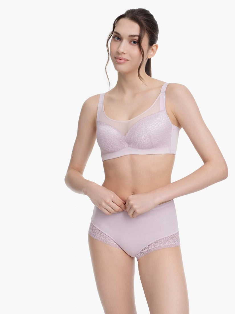 NiTi Shape-Memory Wire Moulded Full Cup Bra (Cup D-E)