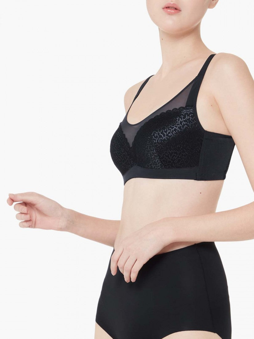NiTi Shape-Memory Wire Moulded Full Cup Bra (Cup F-G)