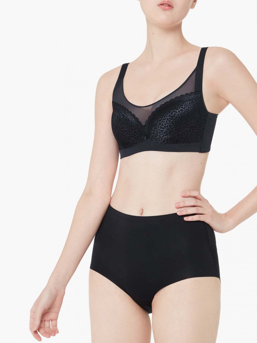 NiTi Shape-Memory Wire Moulded Full Cup Bra (Cup F-G)