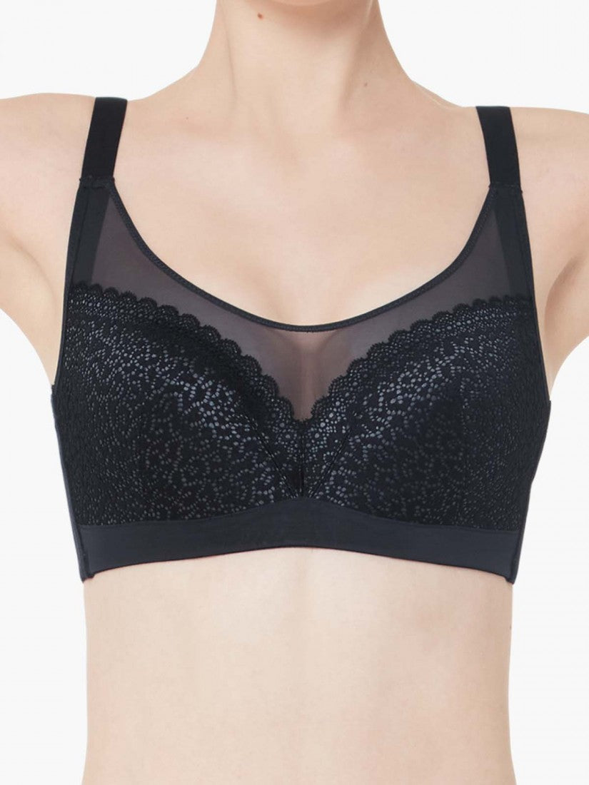 NiTi Shape-Memory Wire Moulded Full Cup Bra (Cup F-G)