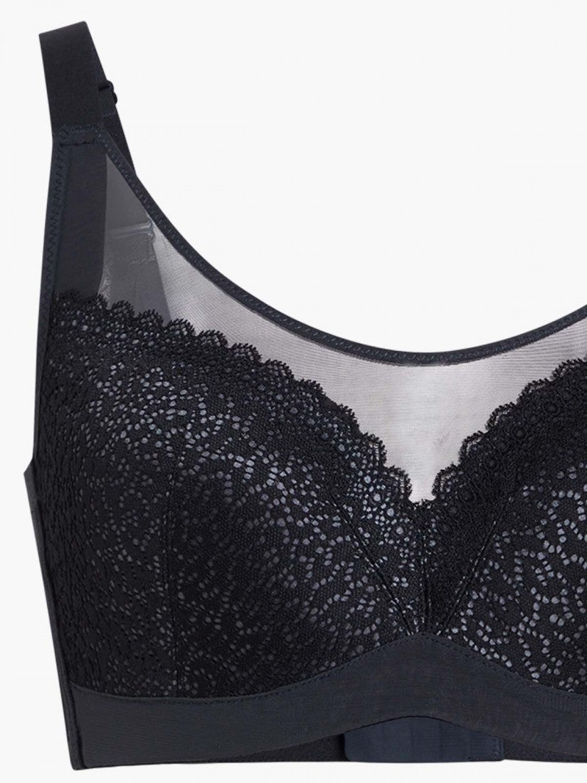 NiTi Shape-Memory Wire Moulded Full Cup Bra (Cup F-G)