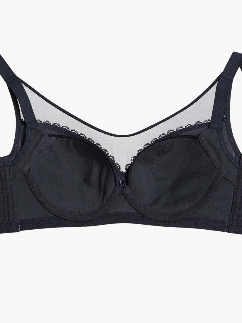 NiTi Shape-Memory Wire Moulded Full Cup Bra (Cup F-G)