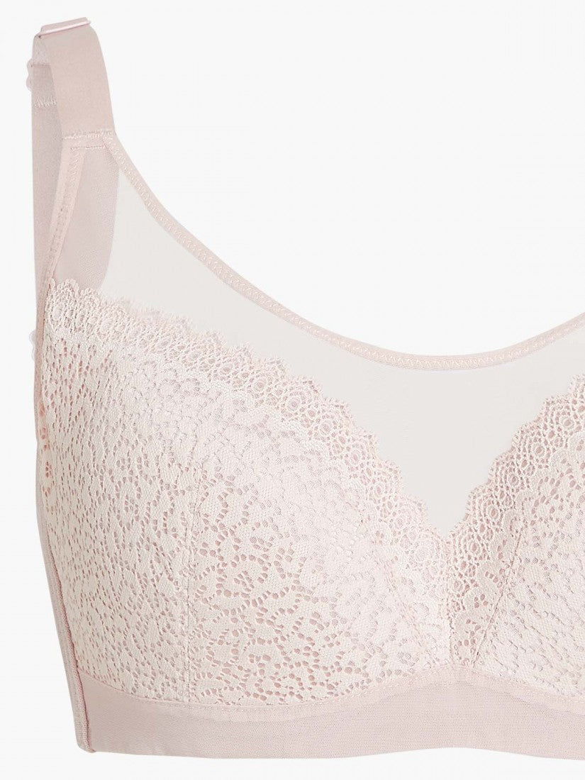 NiTi Shape-Memory Wire Moulded Full Cup Bra (Cup F-G)