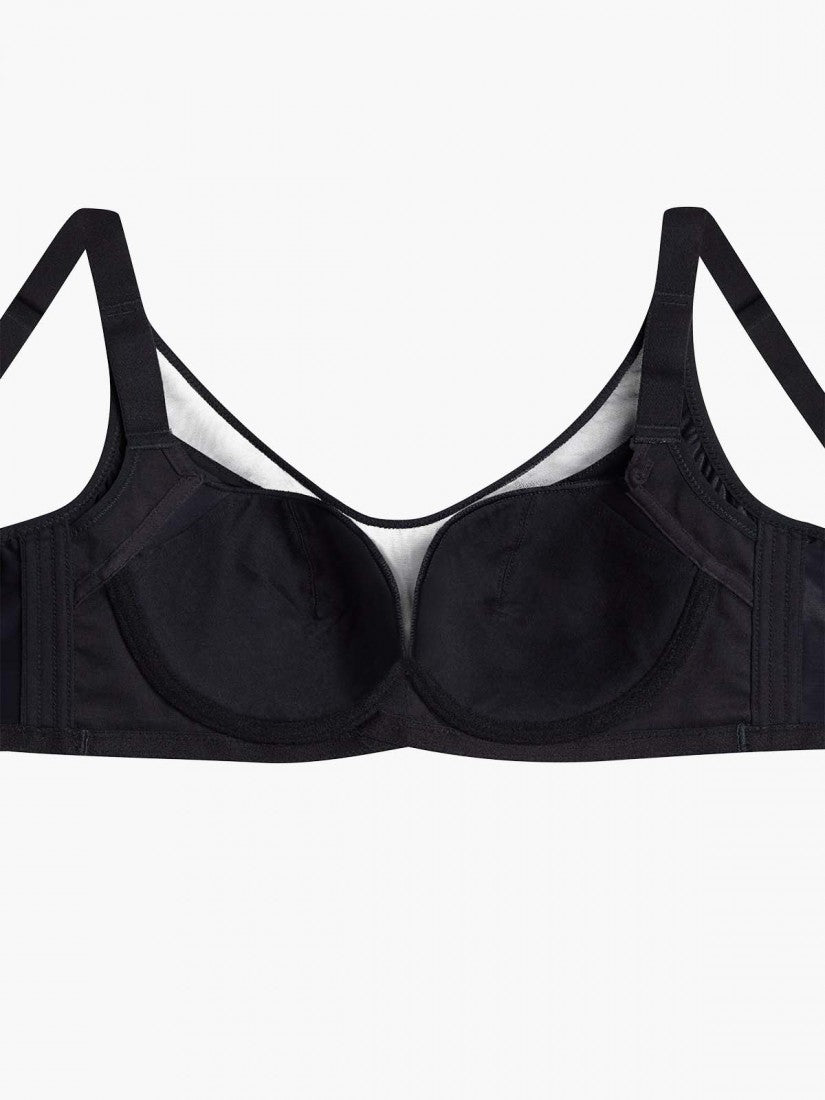 NiTi Shape-Memory Wire Moulded Full Cup Bra (Cup D-E)