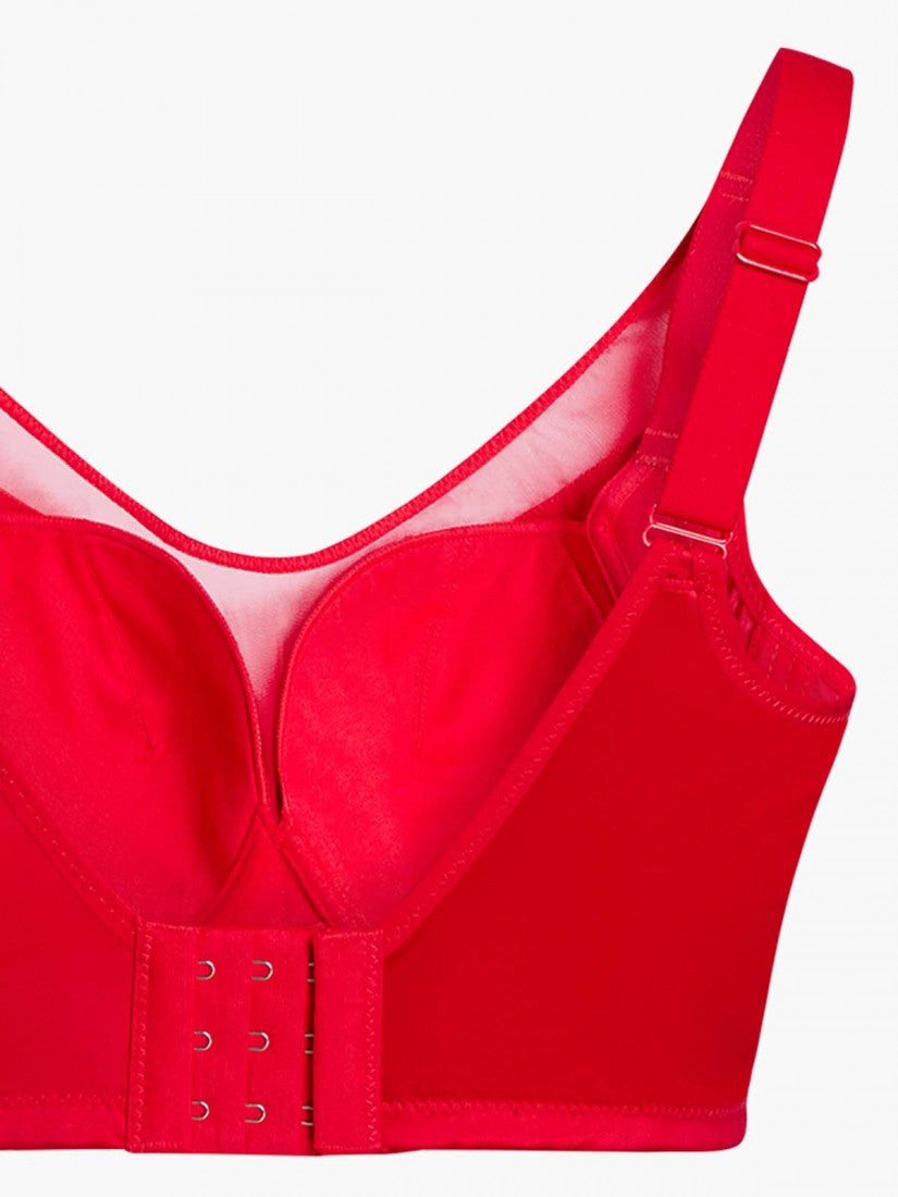 NiTi Shape-Memory Wire Moulded Full Cup Bra (Cup D-E)