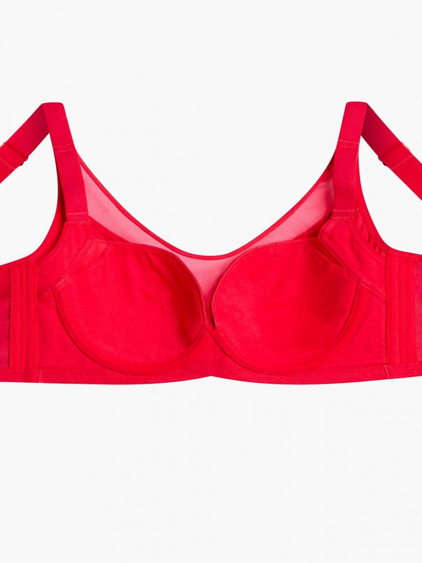 NiTi Shape-Memory Wire Moulded Full Cup Bra (Cup D-E)