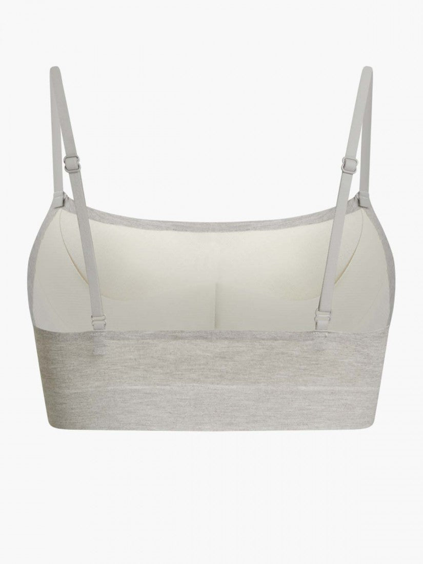 Seamless Cotton Moulded Scoop Wireless Bralette (Cup B-C)