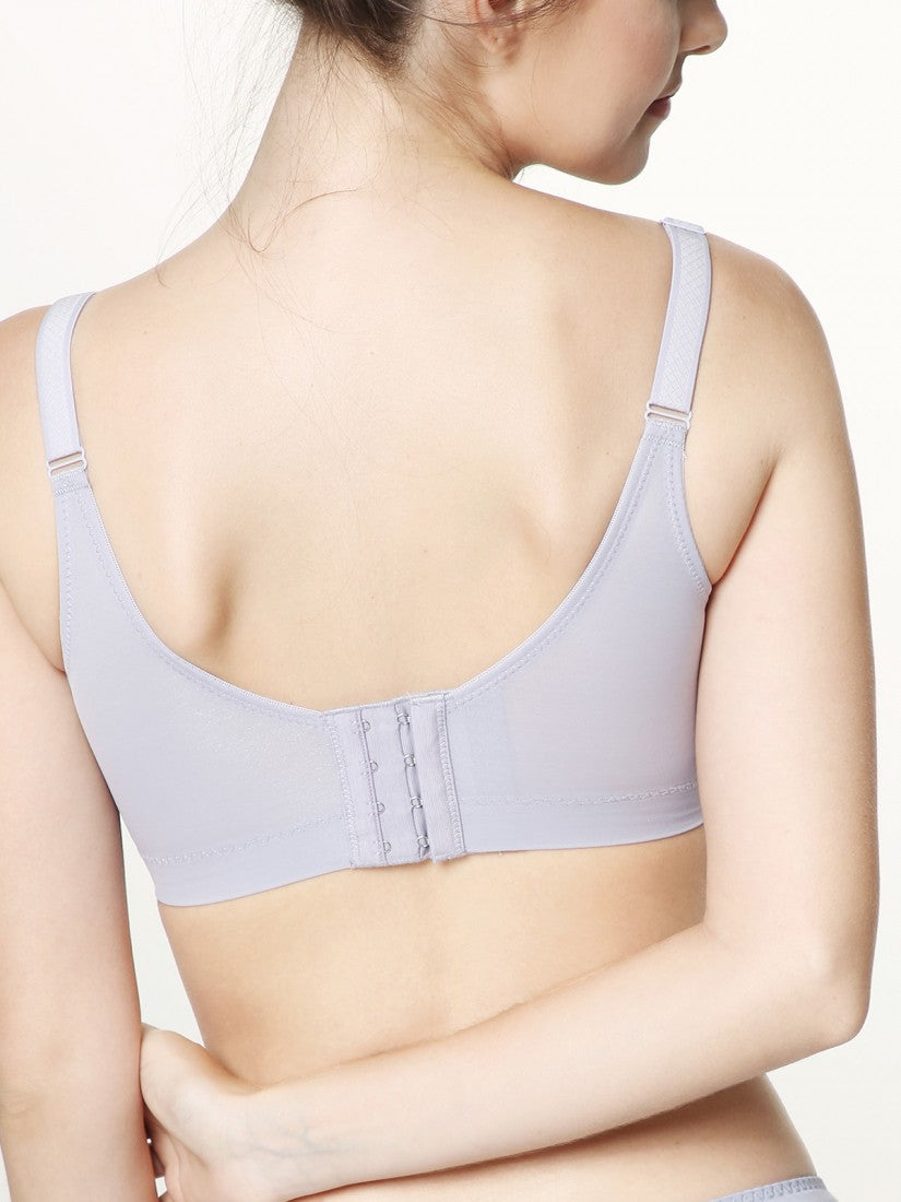 NiTi Shape-Memory Wire Non-padded Full Cup Bra (Cup D-E)