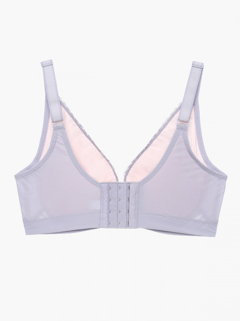 NiTi Shape-Memory Wire Non-padded Full Cup Bra (Cup D-E)