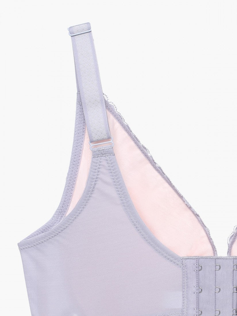 NiTi Shape-Memory Wire Non-padded Full Cup Bra (Cup D-E)