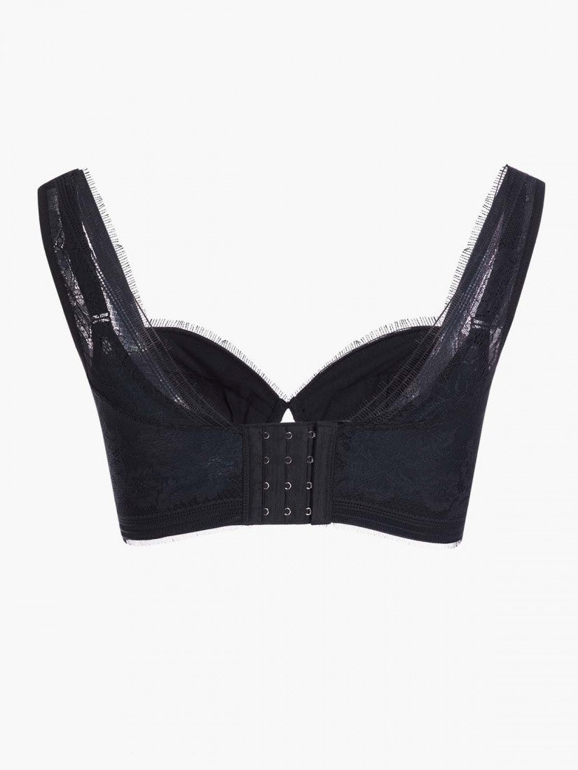 NiTi Shape-Memory Wire Lace Moulded Demi Bra (Cup A-B)