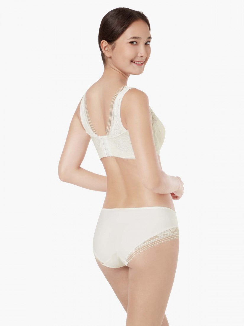 NiTi Shape-Memory Wire Lace Moulded Demi Bra (Cup A-B)