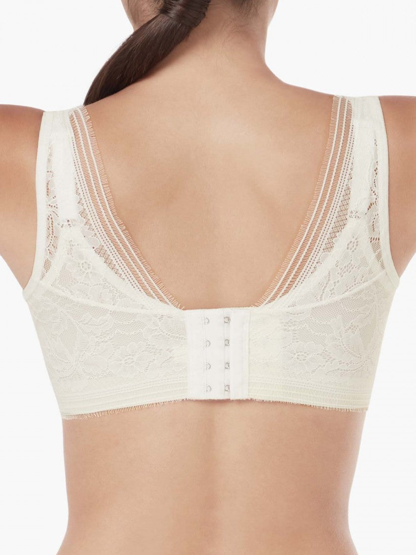 NiTi Shape-Memory Wire Lace Moulded Demi Bra (Cup A-B)