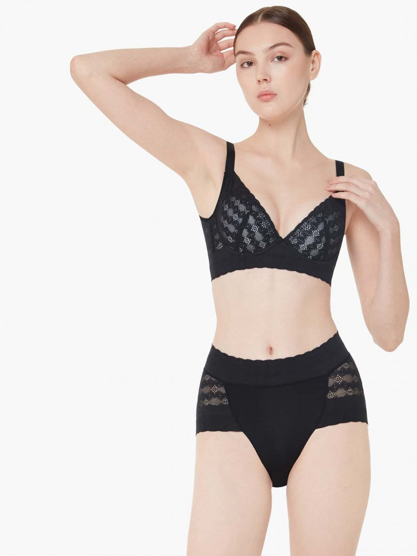 NiTi Shape-Memory Wire Deep V Moulded Bra (Cup B-C)