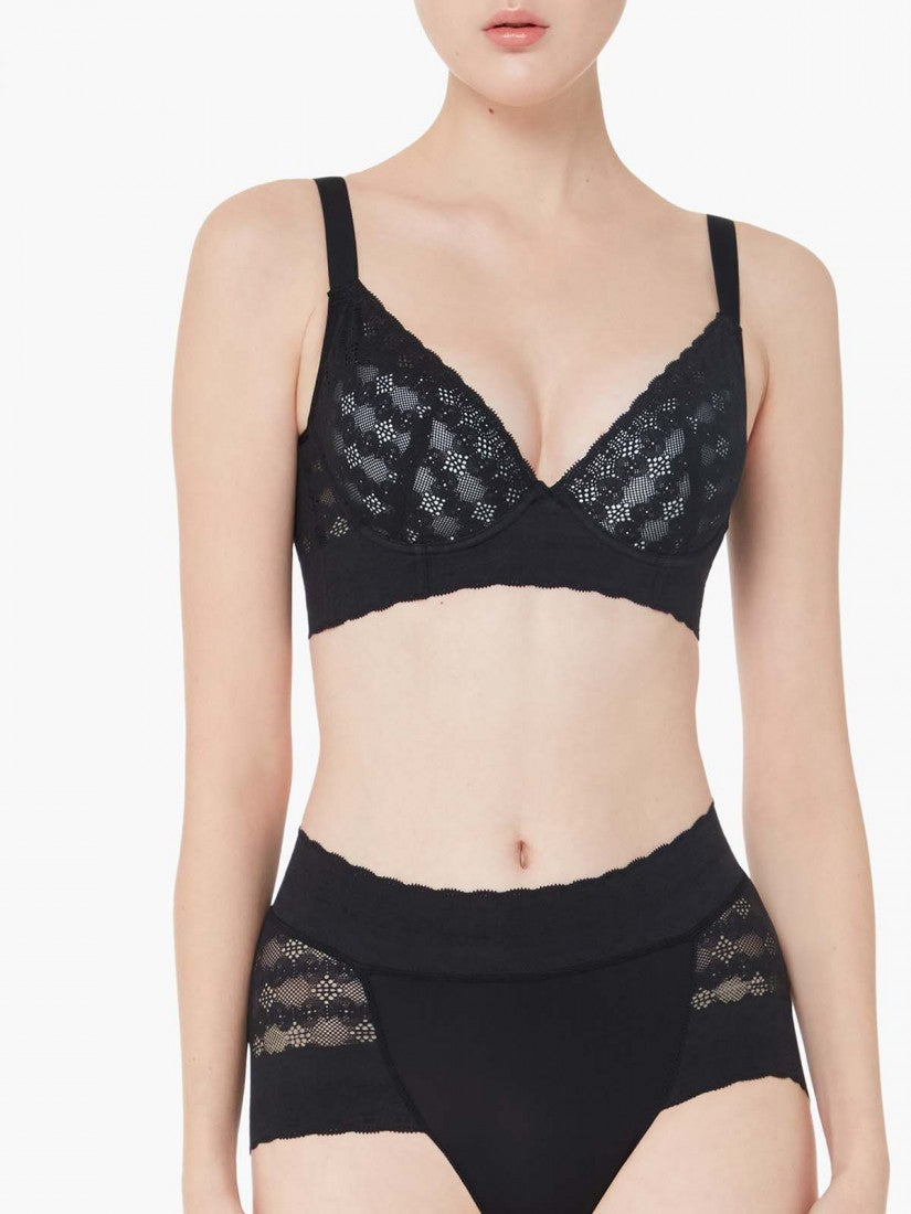 NiTi Shape-Memory Wire Deep V Moulded Bra (Cup B-C)