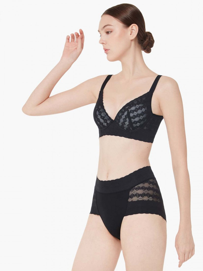 NiTi Shape-Memory Wire Deep V Moulded Bra (Cup B-C)