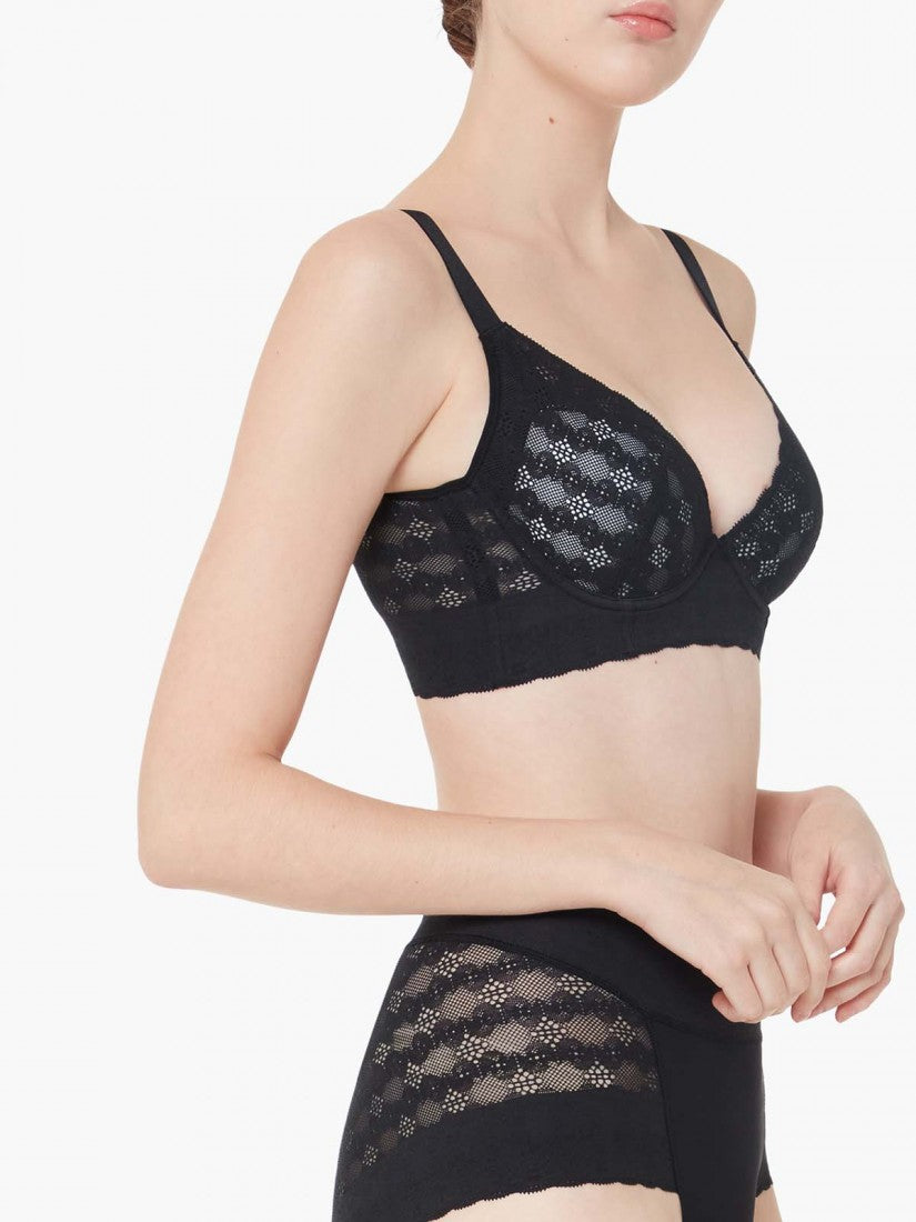 NiTi Shape-Memory Wire Deep V Moulded Bra (Cup B-C)