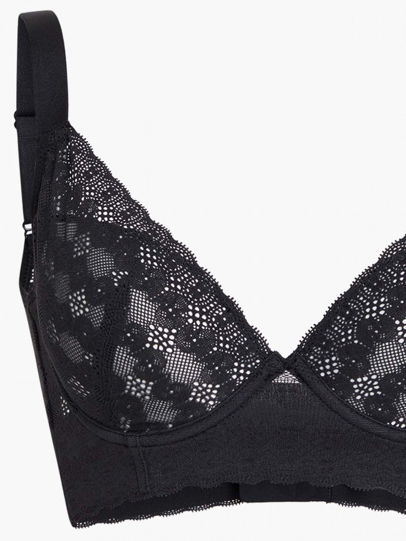 NiTi Shape-Memory Wire Deep V Moulded Bra (Cup B-C)