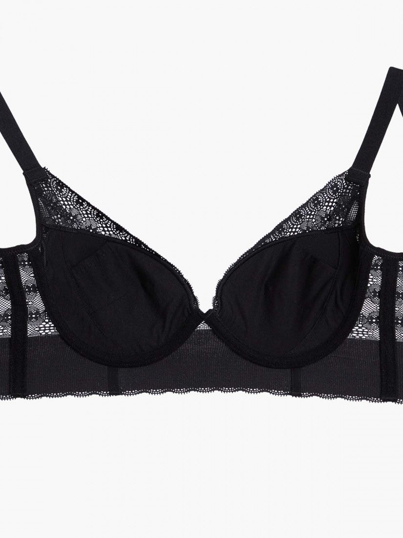 NiTi Shape-Memory Wire Deep V Moulded Bra (Cup B-C)