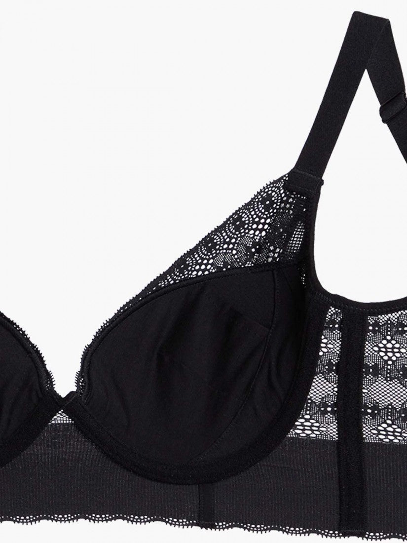 NiTi Shape-Memory Wire Deep V Moulded Bra (Cup B-C)