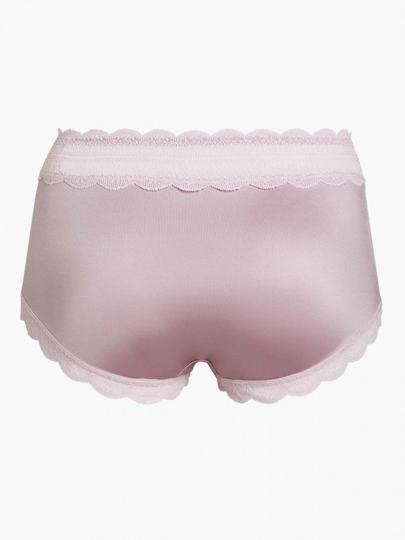 Lace Trimmed Short Brief