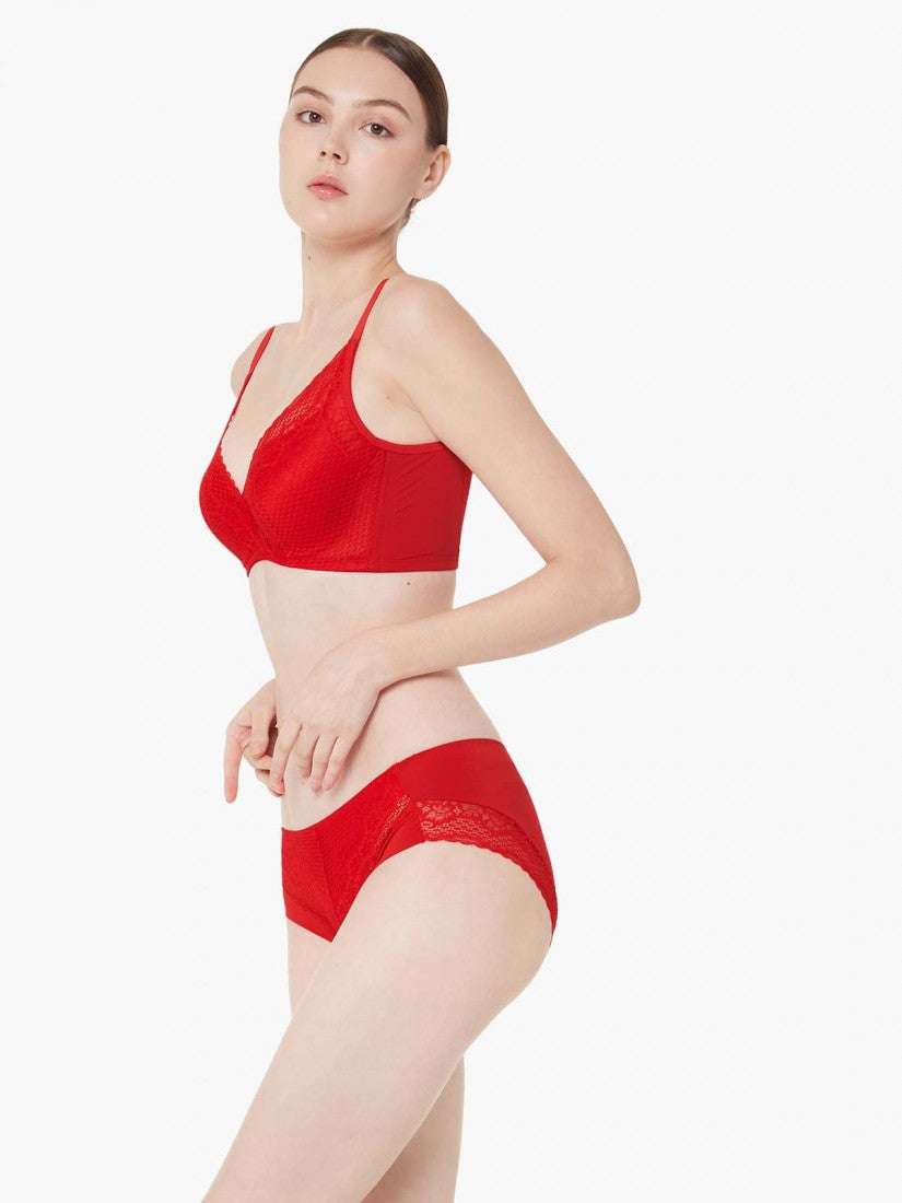 Lace Invisible Short Brief