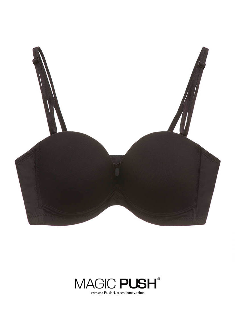 Magic Push / Wireless Half-cup Bra (CUP B-D)