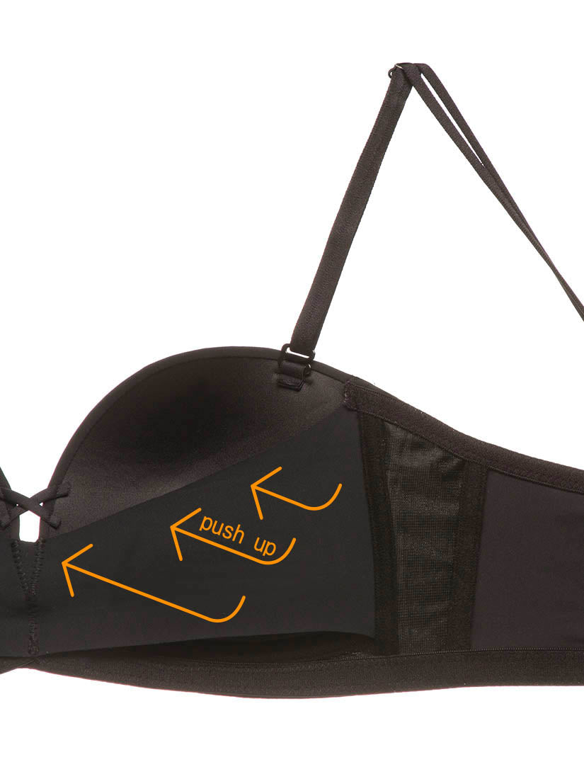Magic Push / Wireless Half-cup Bra (CUP B-D)