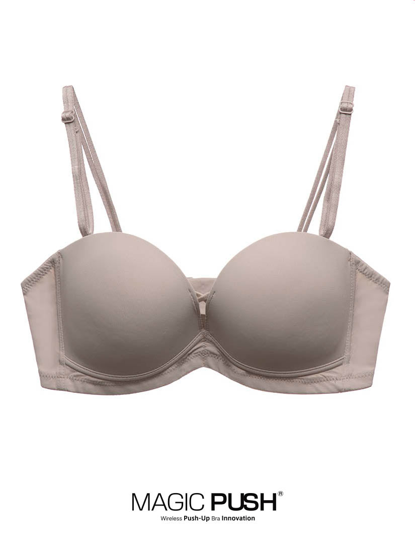 Magic Push / Wireless Half-cup Bra (CUP B-D)