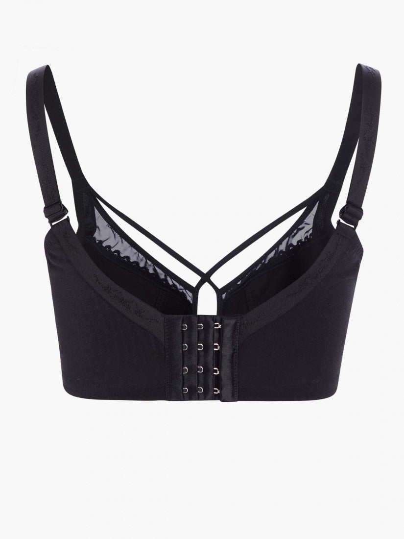 Front Cross Minimizer Full Cup Soft Bra (Cup F-I)