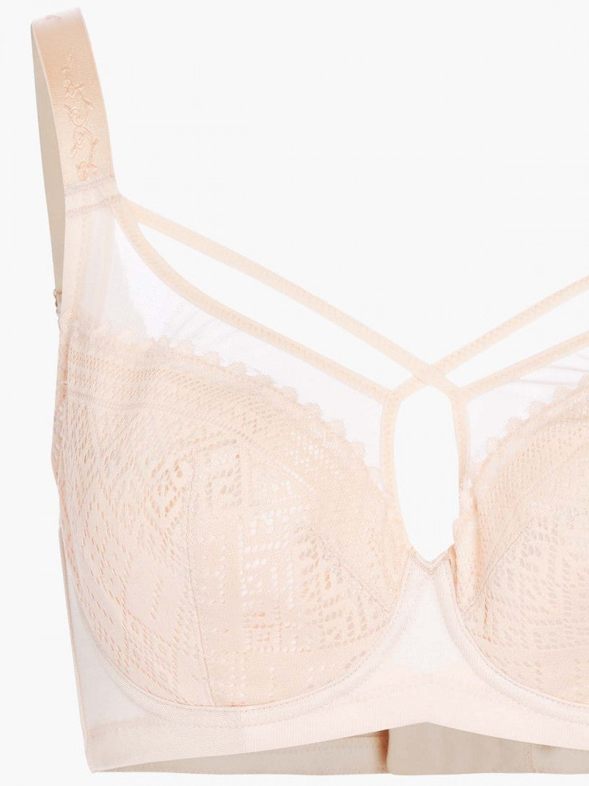 Front Cross Minimizer Full Cup Soft Bra (Cup F-I)